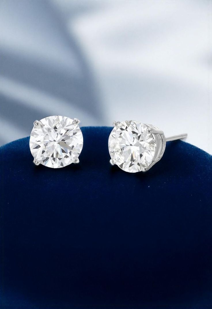 Diamond Stud Earrings